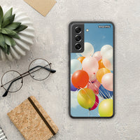 Thumbnail for Colorful Balloons - Samsung Galaxy S21 FE θήκη