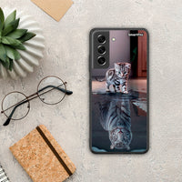 Thumbnail for Cute Tiger - Samsung Galaxy S21 FE θήκη