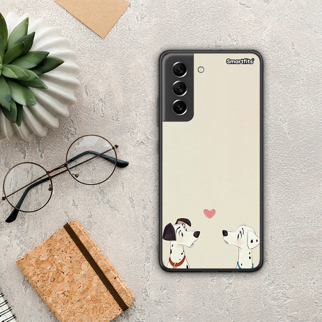 Dalmatians Love - Samsung Galaxy S21 FE θήκη