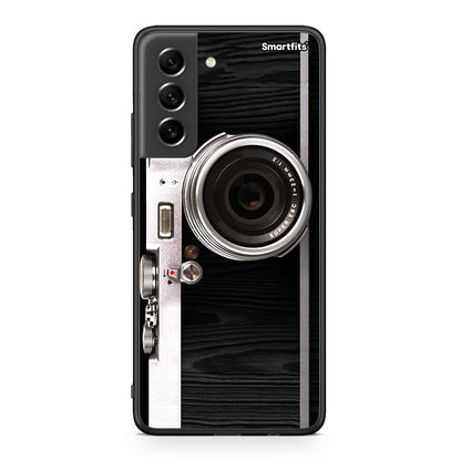 Samsung S21 FE Emily In Paris θήκη από τη Smartfits με σχέδιο στο πίσω μέρος και μαύρο περίβλημα | Smartphone case with colorful back and black bezels by Smartfits