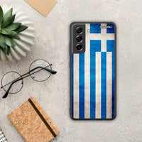 Thumbnail for Flag Greek - Samsung Galaxy S21 FE θήκη