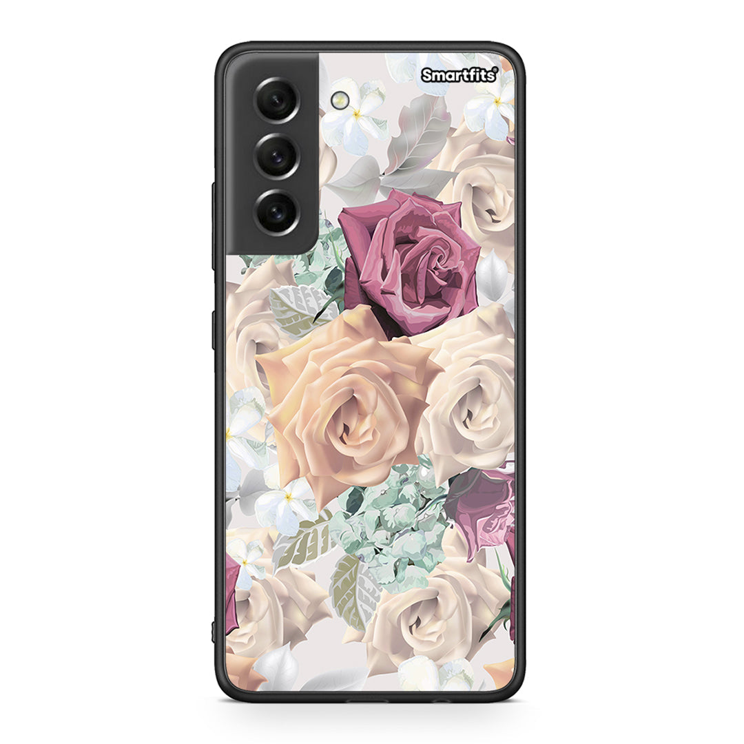 99 - Samsung S21 FE Bouquet Floral case, cover, bumper