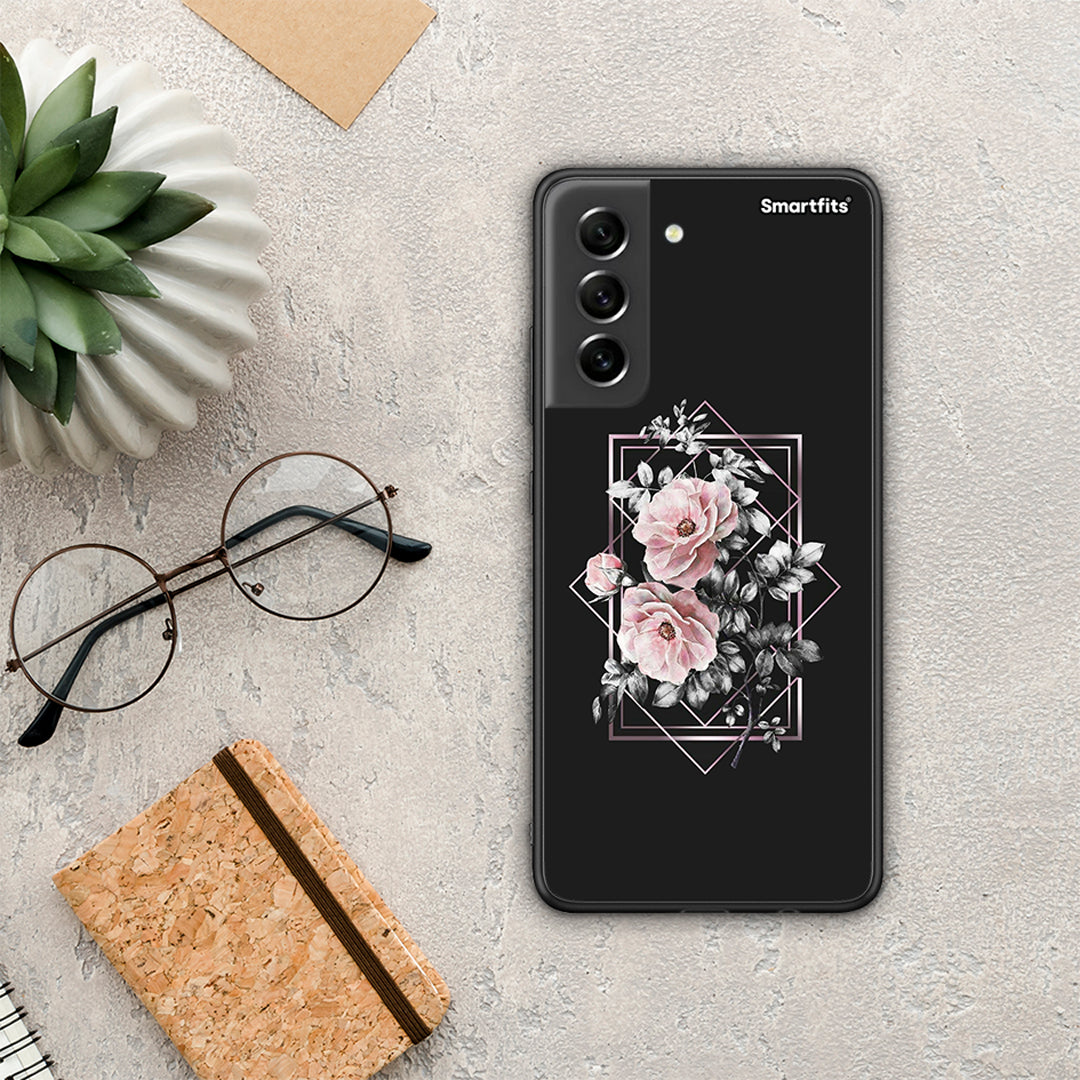 Flower Frame - Samsung Galaxy S21 FE θήκη