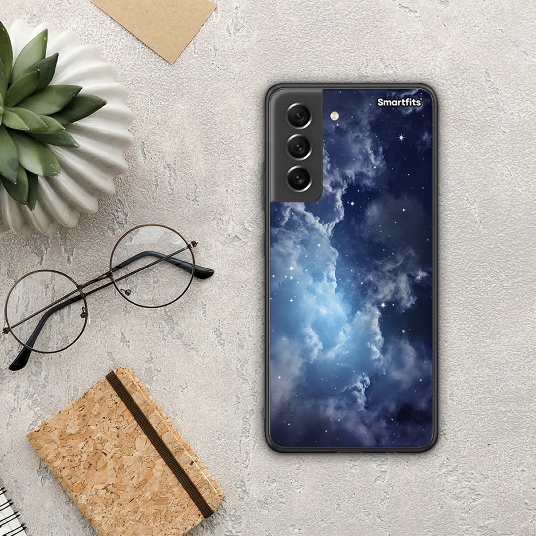 Galactic Blue Sky - Samsung Galaxy S21 FE θήκη