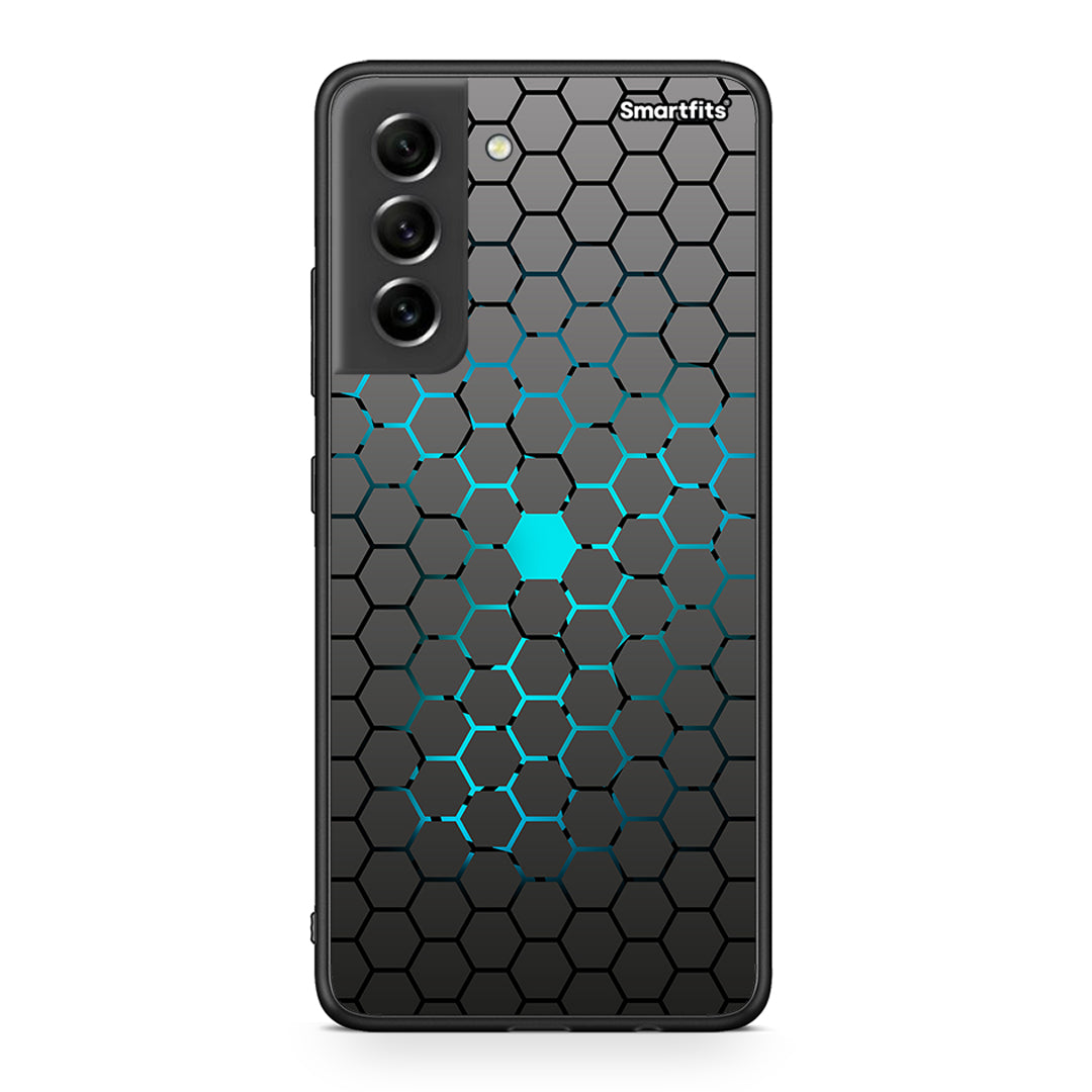 40 - Samsung S21 FE Hexagonal Geometric case, cover, bumper