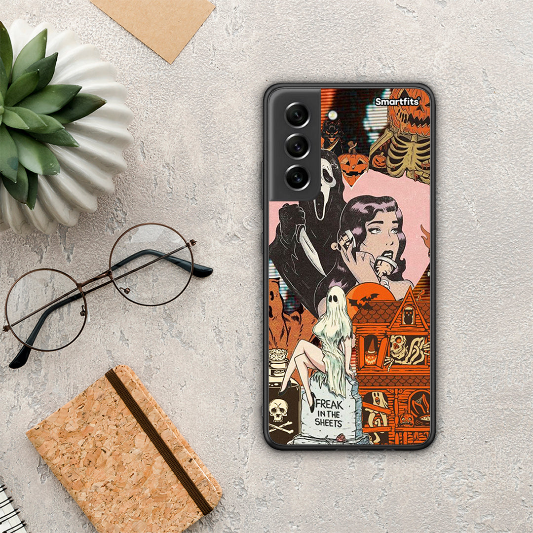 Halloween Collage - Samsung Galaxy S21 FE θήκη