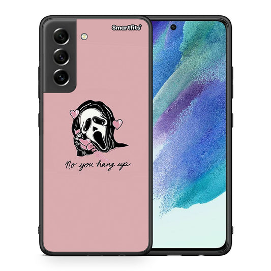 Θήκη Samsung S21 FE Halloween Hang Up από τη Smartfits με σχέδιο στο πίσω μέρος και μαύρο περίβλημα | Samsung S21 FE Halloween Hang Up case with colorful back and black bezels