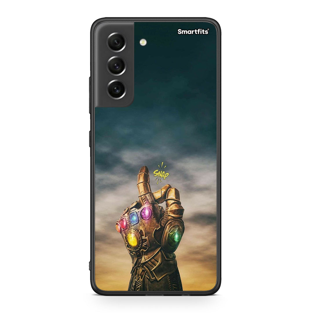 Samsung S21 FE Infinity Snap θήκη από τη Smartfits με σχέδιο στο πίσω μέρος και μαύρο περίβλημα | Smartphone case with colorful back and black bezels by Smartfits