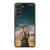 Thumbnail for Samsung S21 FE Infinity Snap θήκη από τη Smartfits με σχέδιο στο πίσω μέρος και μαύρο περίβλημα | Smartphone case with colorful back and black bezels by Smartfits