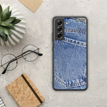 Jeans Pocket - Samsung Galaxy S21 FE θήκη