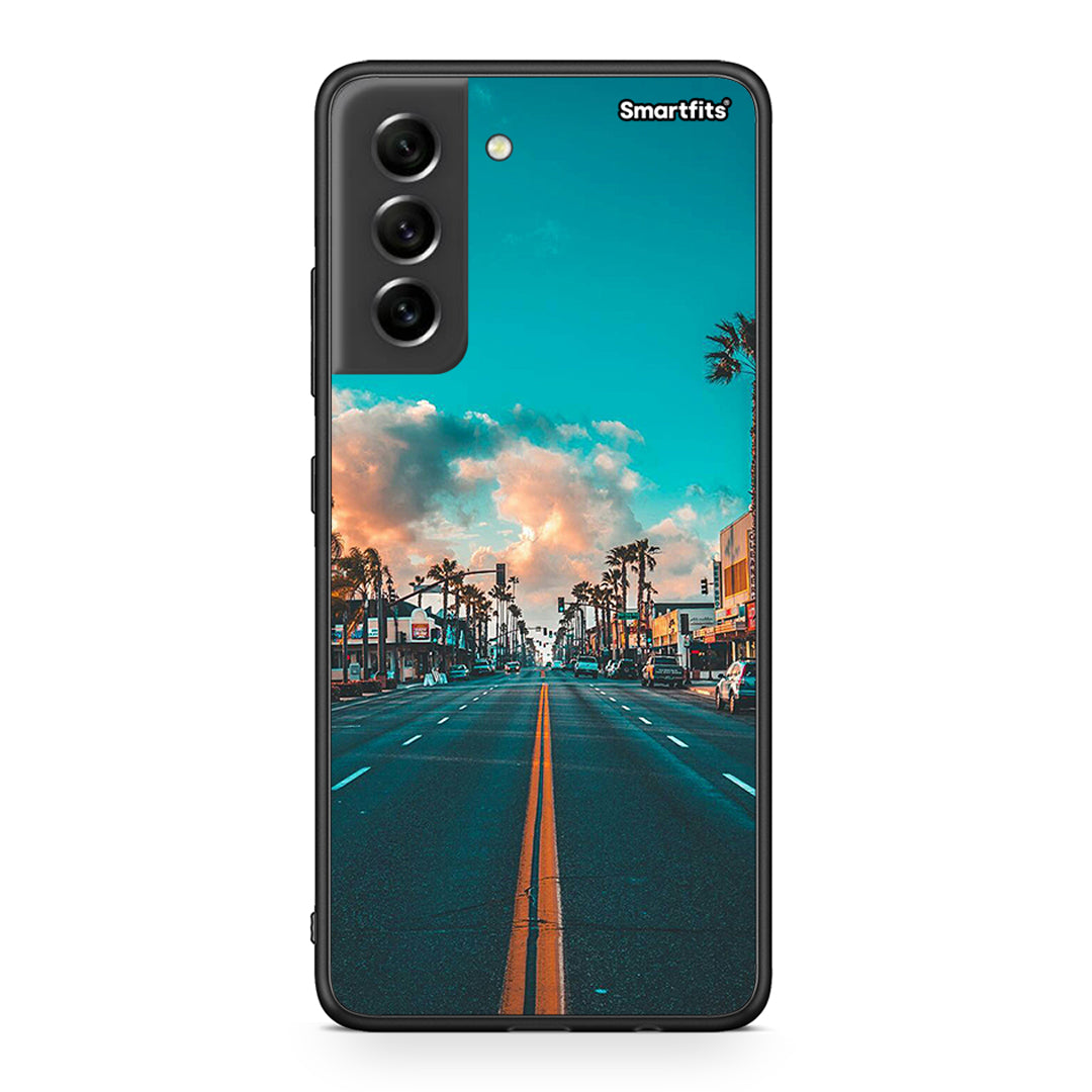 4 - Samsung S21 FE City Landscape case, cover, bumper