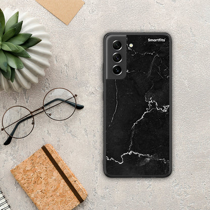 Marble Black - Samsung Galaxy S21 FE θήκη