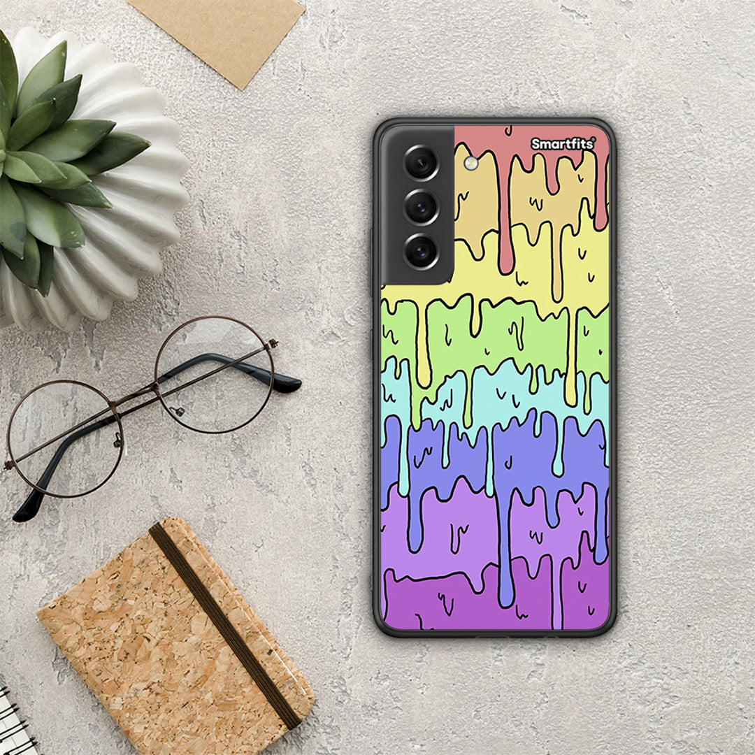 Melting Rainbow - Samsung Galaxy S21 FE θήκη
