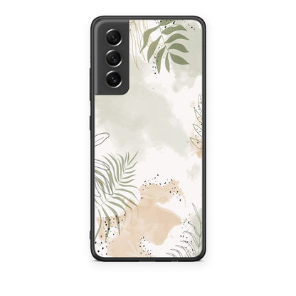 Θήκη Samsung Galaxy S21 FE Nude Plants από τη Smartfits με σχέδιο στο πίσω μέρος και μαύρο περίβλημα | Samsung Galaxy S21 FE Nude Plants case with colorful back and black bezels