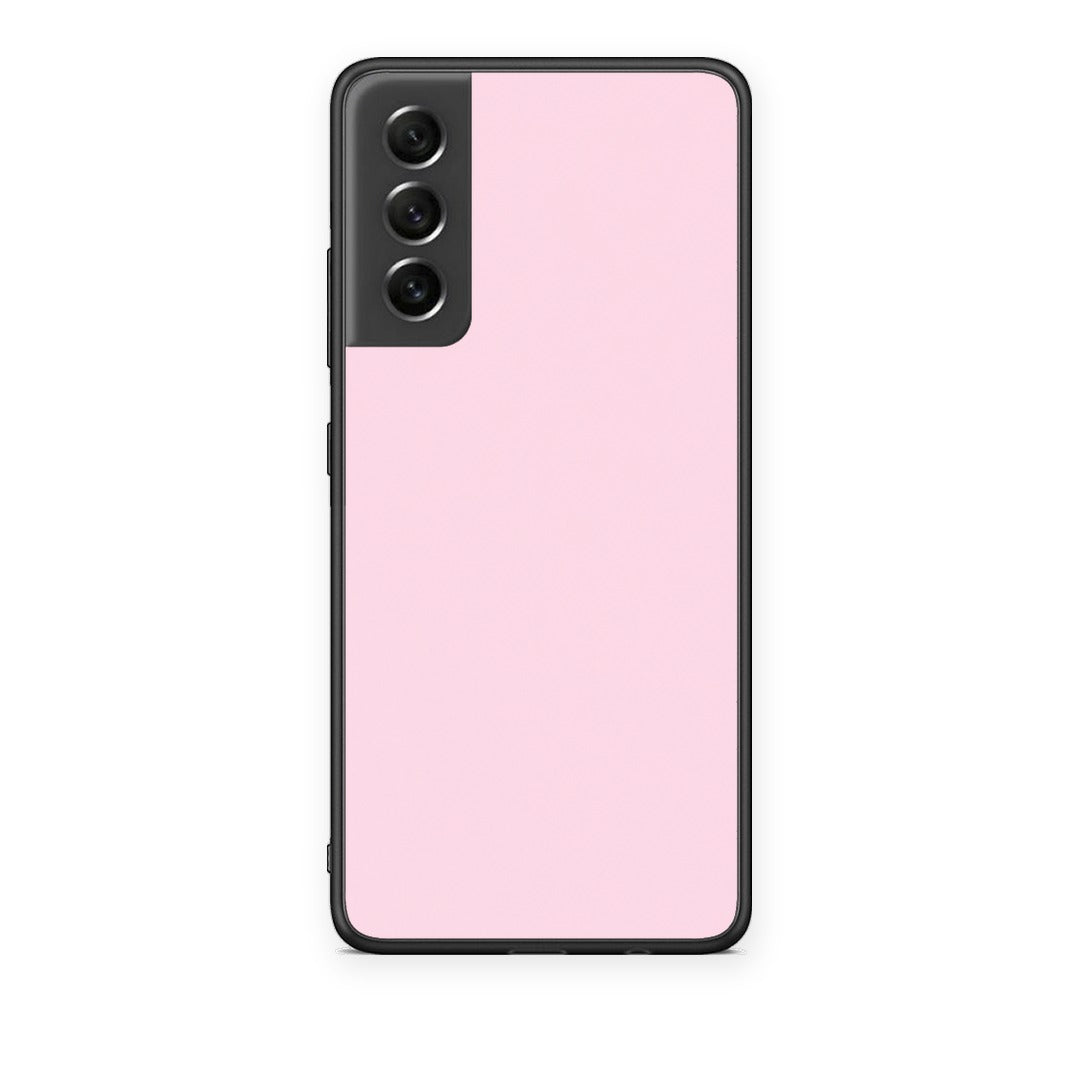 Θήκη Samsung Galaxy S21 FE Pale Pink από τη Smartfits με σχέδιο στο πίσω μέρος και μαύρο περίβλημα | Samsung Galaxy S21 FE Pale Pink case with colorful back and black bezels
