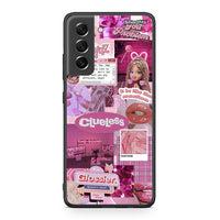 Thumbnail for Samsung S21 FE Pink Love Θήκη Αγίου Βαλεντίνου από τη Smartfits με σχέδιο στο πίσω μέρος και μαύρο περίβλημα | Smartphone case with colorful back and black bezels by Smartfits