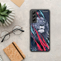 Thumbnail for PopArt Lion Designer - Samsung Galaxy S21 FE θήκη
