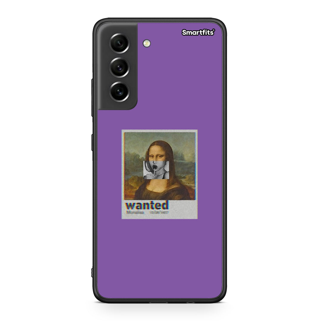 4 - Samsung S21 FE Monalisa Popart case, cover, bumper