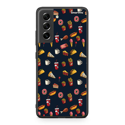 118 - Samsung S21 FE Hungry Random case, cover, bumper