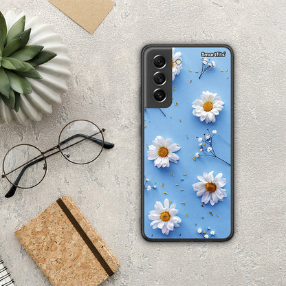Real Daisies - Samsung Galaxy S21 FE θήκη