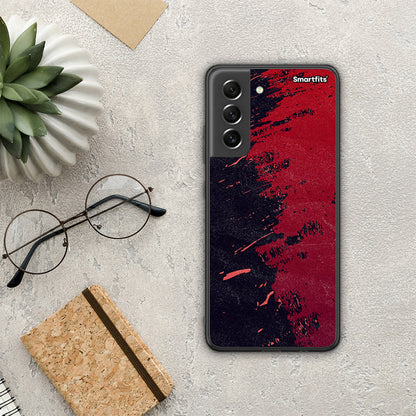 Red Paint - Samsung Galaxy S21 FE θήκη