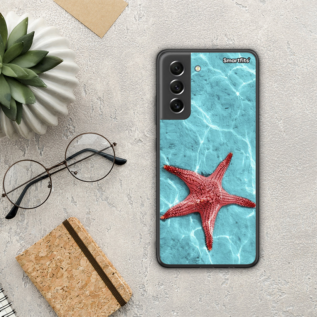 Red Starfish - Samsung Galaxy S21 FE θήκη