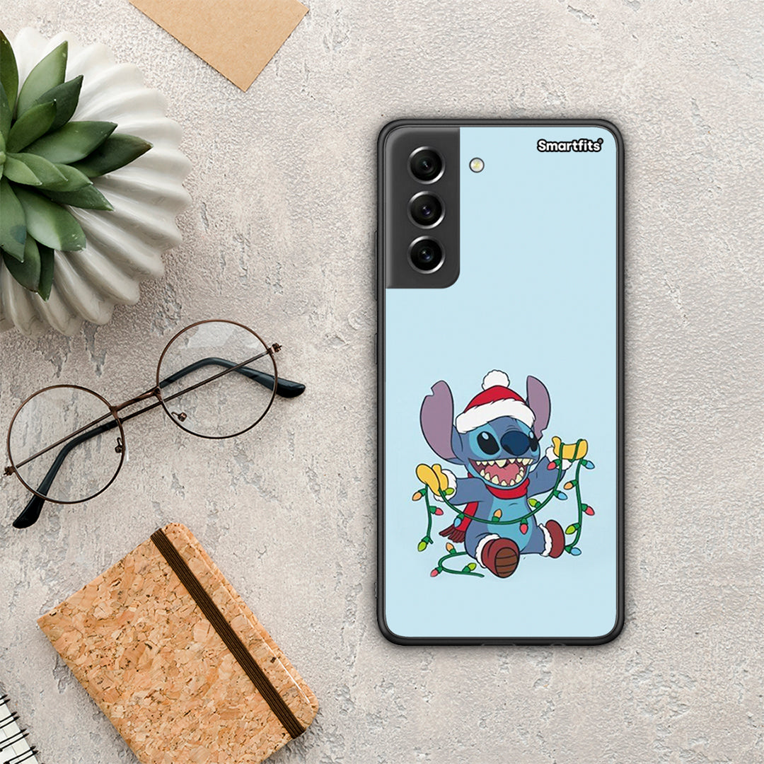 Santa Stich - Samsung Galaxy S21 FE θήκη