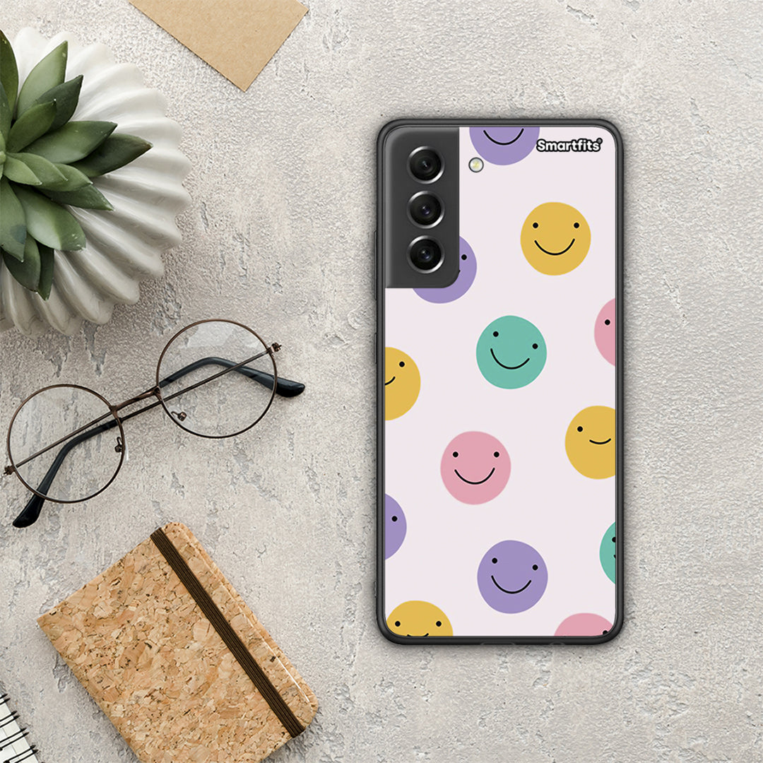 Smiley Faces - Samsung Galaxy S21 FE θήκη
