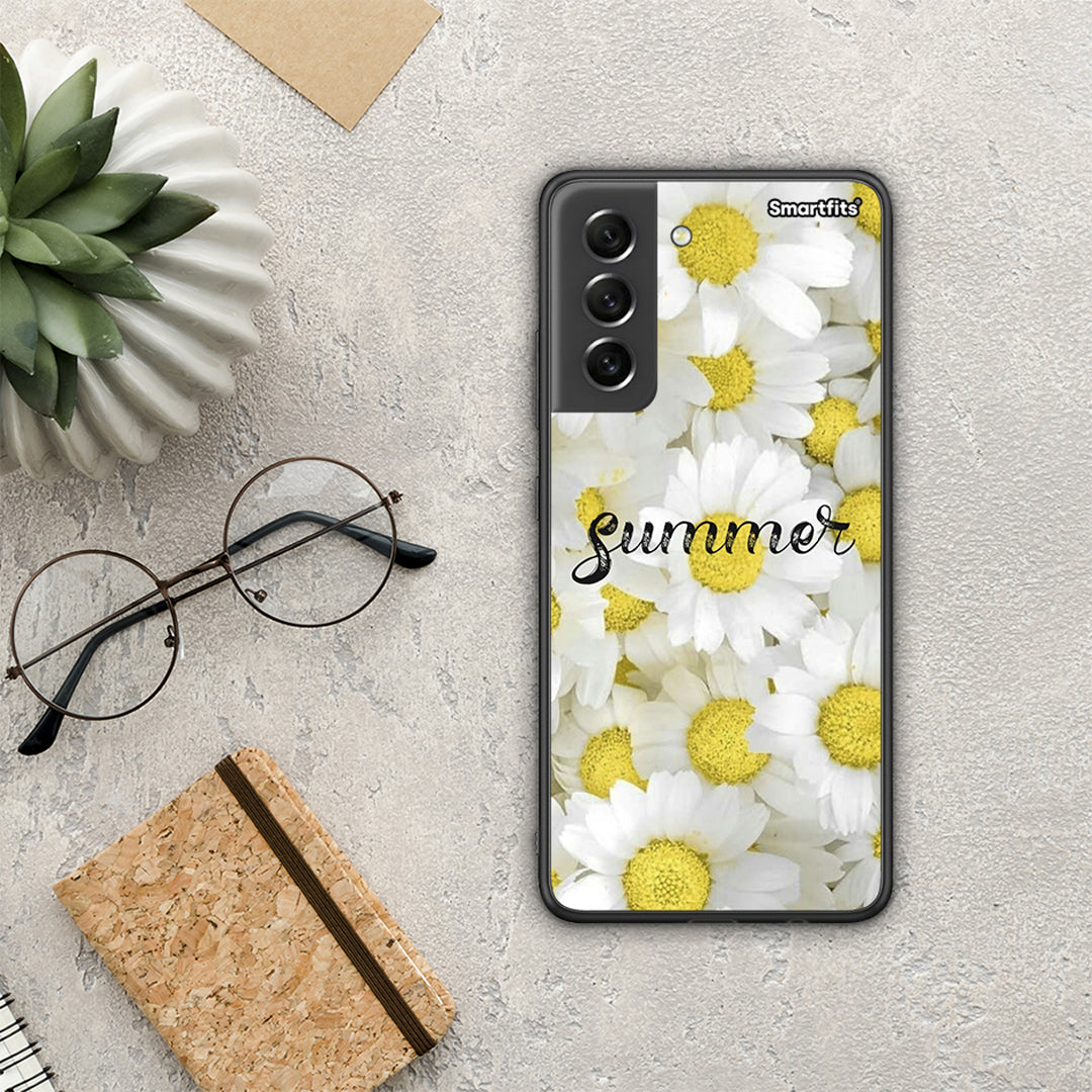 Summer Daisies - Samsung Galaxy S21 FE θήκη