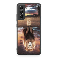 Thumbnail for Samsung S21 FE Sunset Dreams Θήκη Αγίου Βαλεντίνου από τη Smartfits με σχέδιο στο πίσω μέρος και μαύρο περίβλημα | Smartphone case with colorful back and black bezels by Smartfits