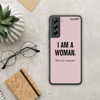 Superpower Woman - Samsung Galaxy S21 FE θήκη