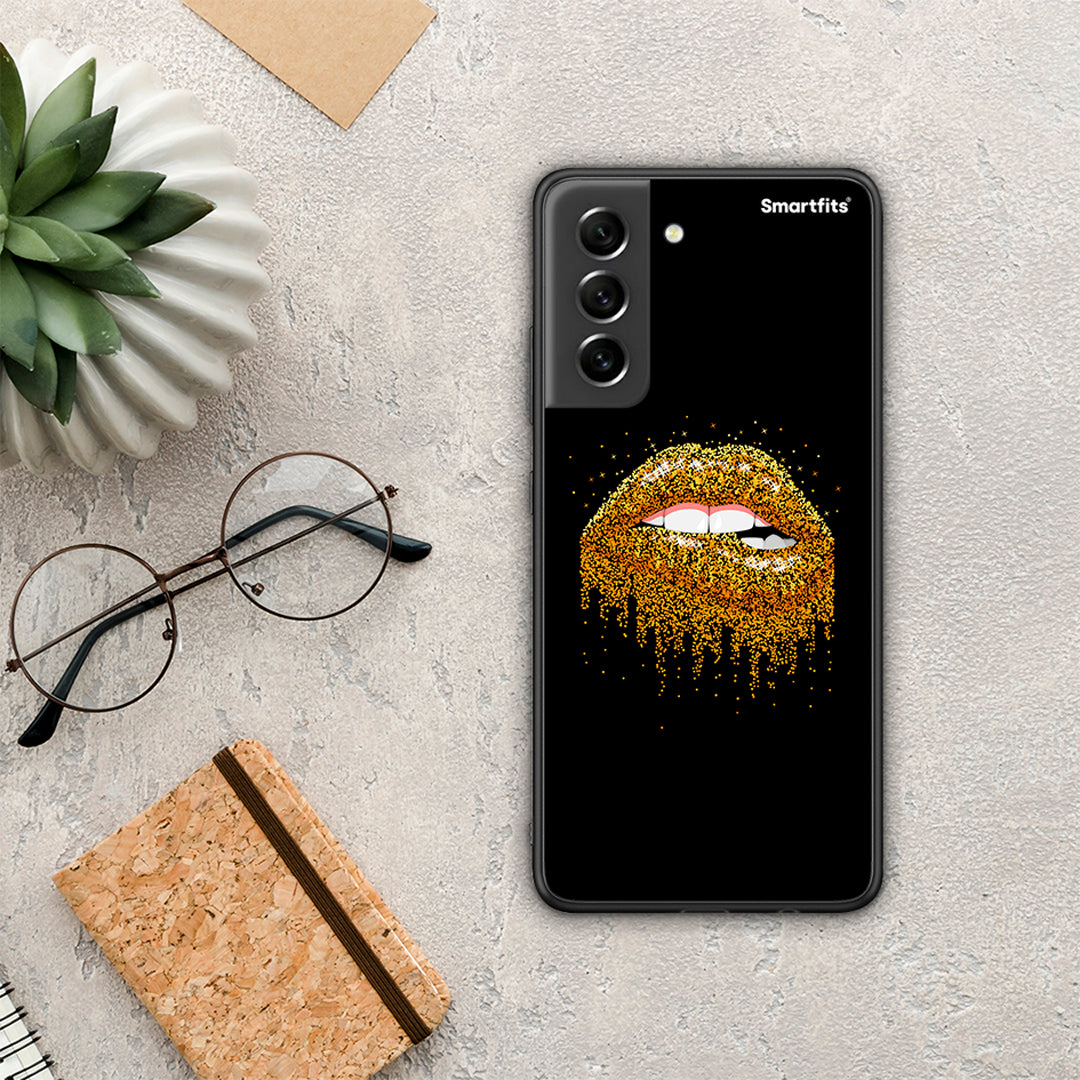 Valentine Golden - Samsung Galaxy S21 FE θήκη