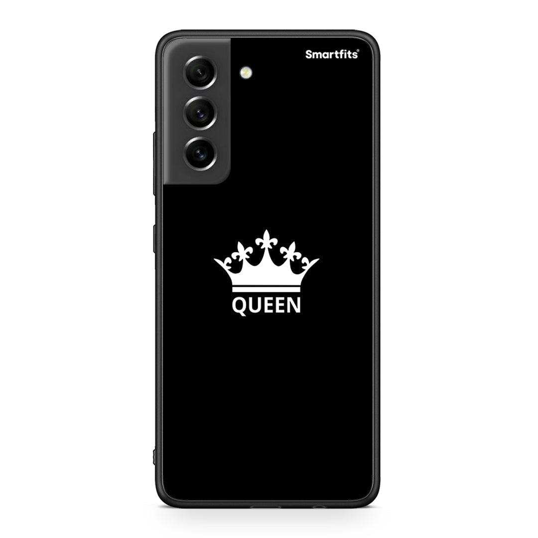 4 - Samsung S21 FE Queen Valentine case, cover, bumper