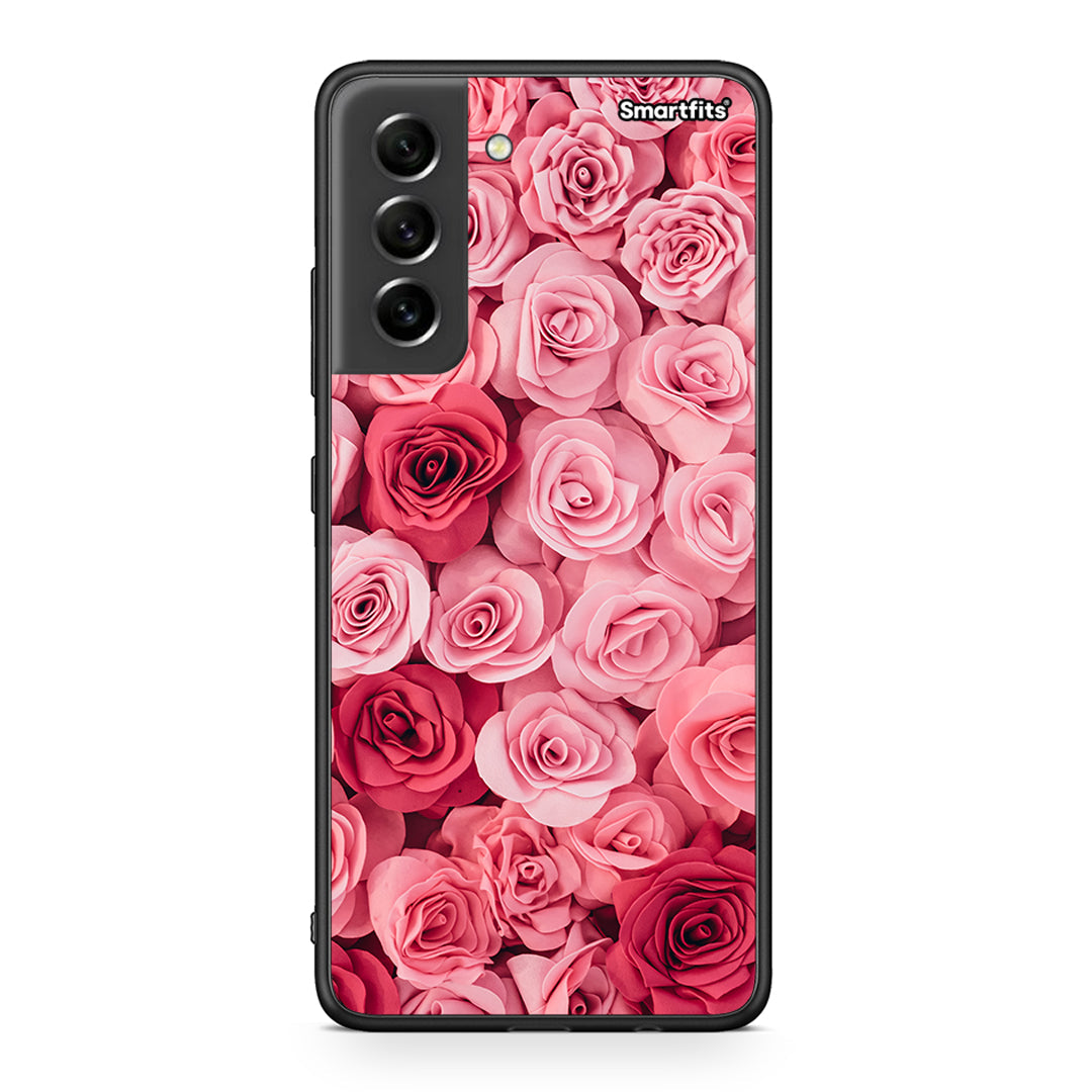 4 - Samsung S21 FE RoseGarden Valentine case, cover, bumper