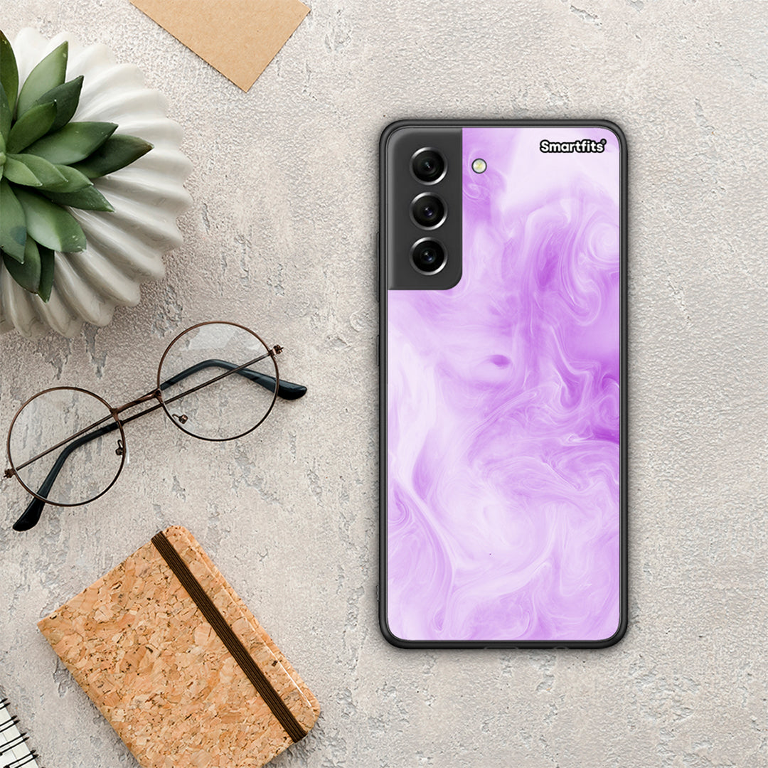 Watercolor Lavender - Samsung Galaxy S21 FE θήκη