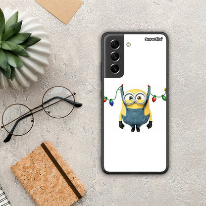 Xmas Minion Lights - Samsung Galaxy S21 FE θήκη