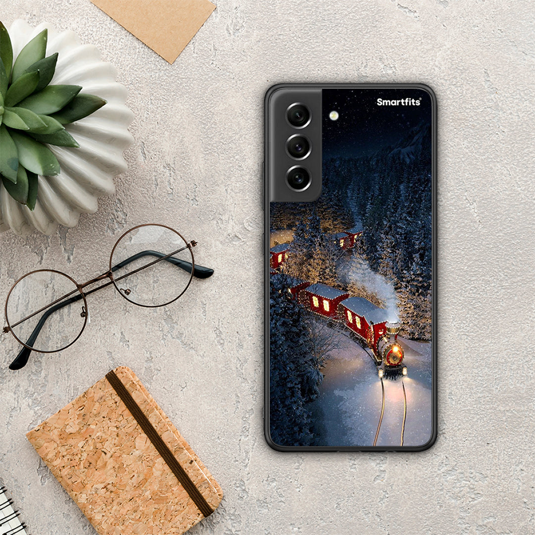 Xmas Train - Samsung Galaxy S21 FE θήκη