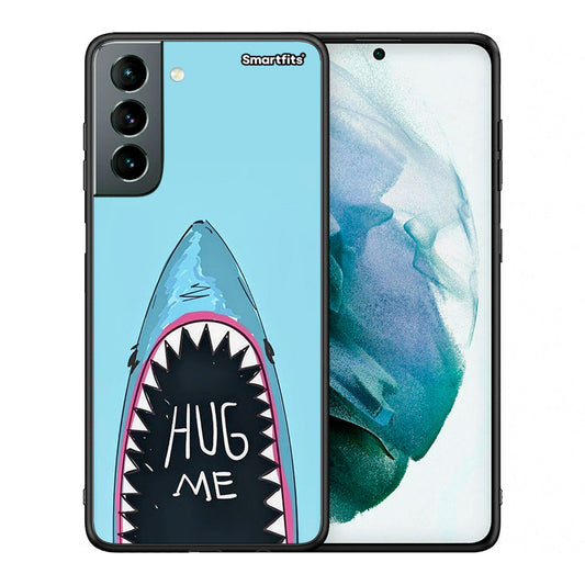 Θήκη Samsung S21 Hug Me από τη Smartfits με σχέδιο στο πίσω μέρος και μαύρο περίβλημα | Samsung S21 Hug Me case with colorful back and black bezels