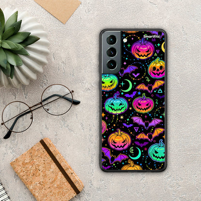 Neon Halloween - Samsung Galaxy S21 θήκη