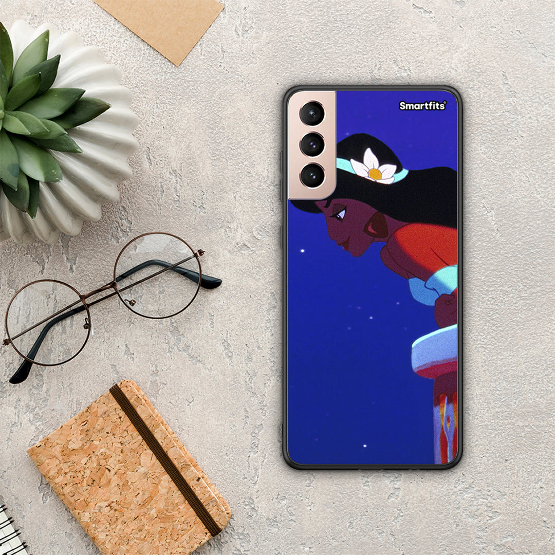 Alladin And Jasmine Love 2 - Samsung Galaxy S21+ θήκη