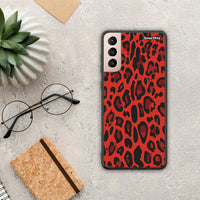 Thumbnail for Animal Red Leopard - Samsung Galaxy S21+ θήκη