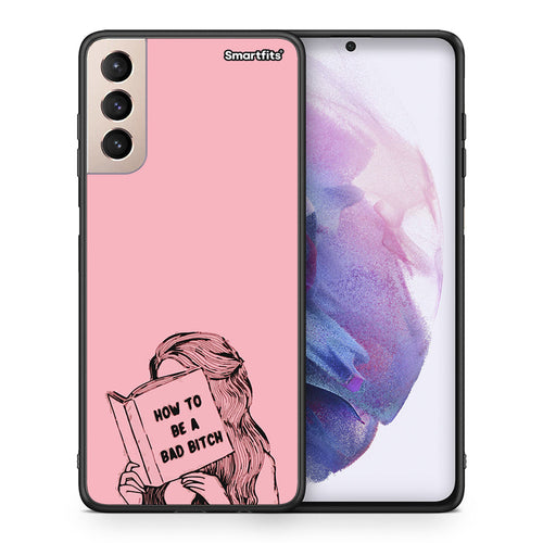 Θήκη Samsung S21+ Bad Bitch από τη Smartfits με σχέδιο στο πίσω μέρος και μαύρο περίβλημα | Samsung S21+ Bad Bitch case with colorful back and black bezels