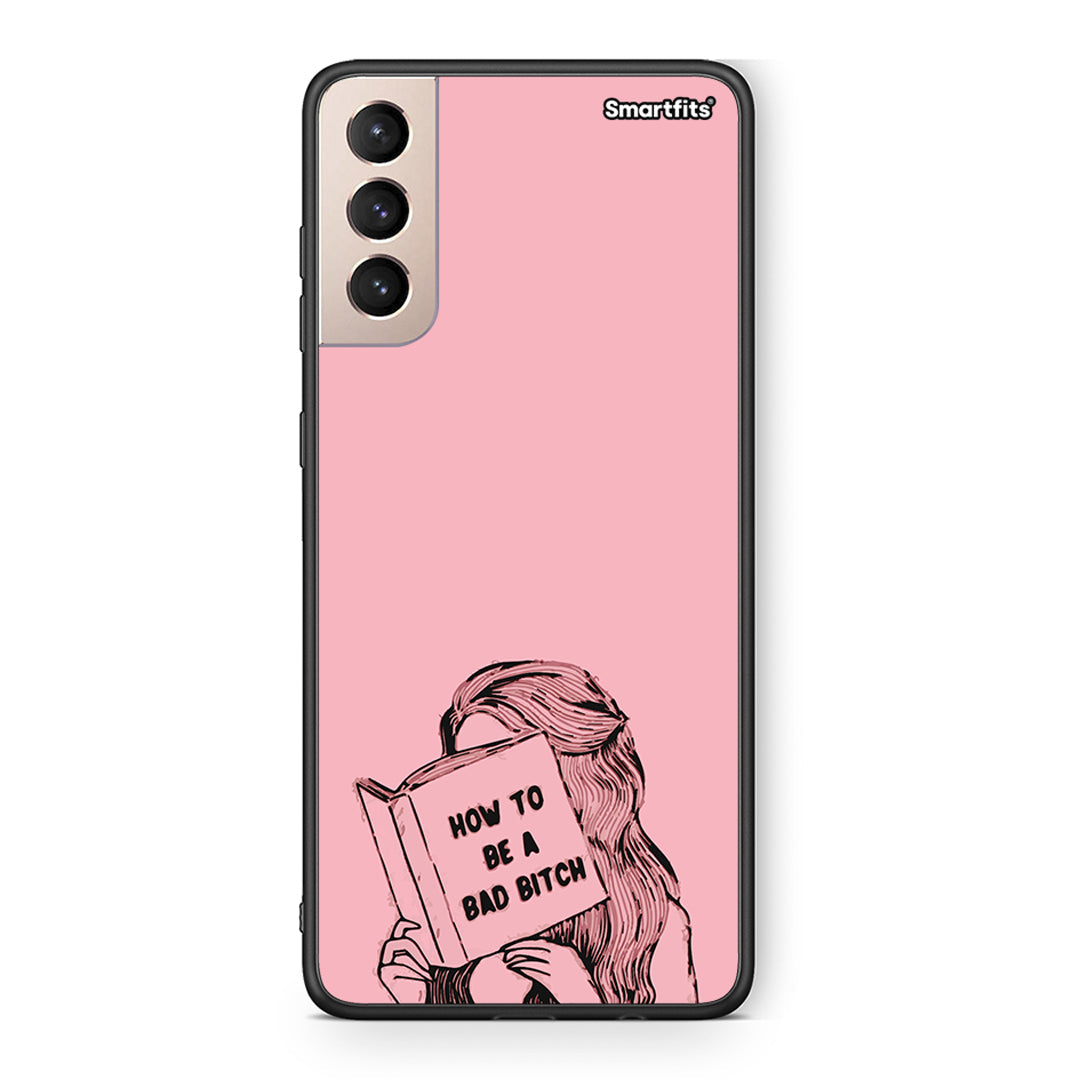 Samsung S21+ Bad Bitch θήκη από τη Smartfits με σχέδιο στο πίσω μέρος και μαύρο περίβλημα | Smartphone case with colorful back and black bezels by Smartfits