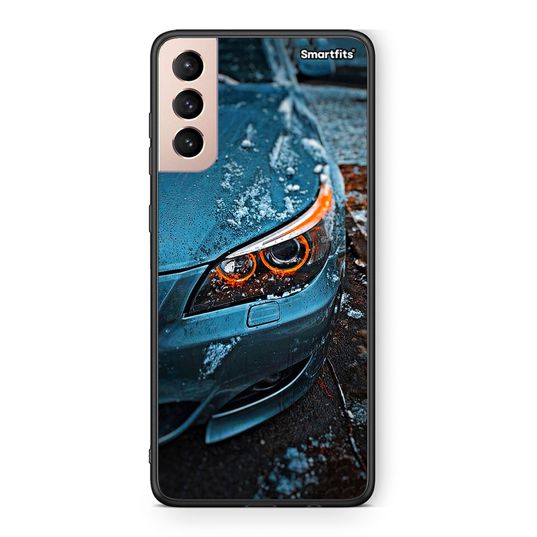 Samsung S21+ Bmw E60 Θήκη από τη Smartfits με σχέδιο στο πίσω μέρος και μαύρο περίβλημα | Smartphone case with colorful back and black bezels by Smartfits