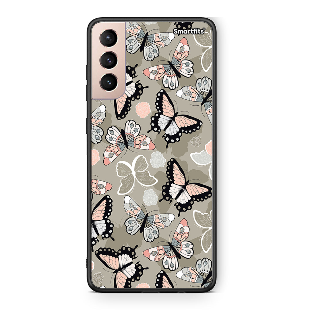 135 - Samsung S21+ Butterflies Boho case, cover, bumper