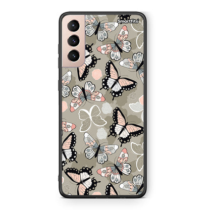 135 - Samsung S21+ Butterflies Boho case, cover, bumper