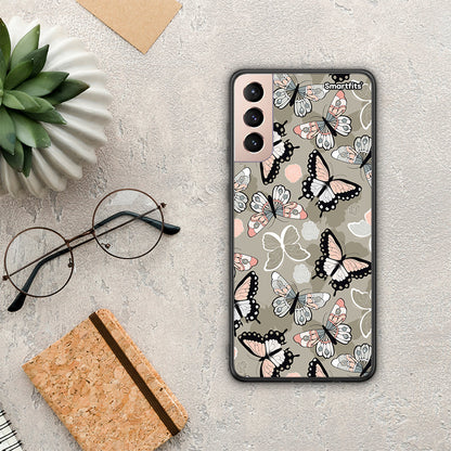 Boho Butterflies - Samsung Galaxy S21+ θήκη