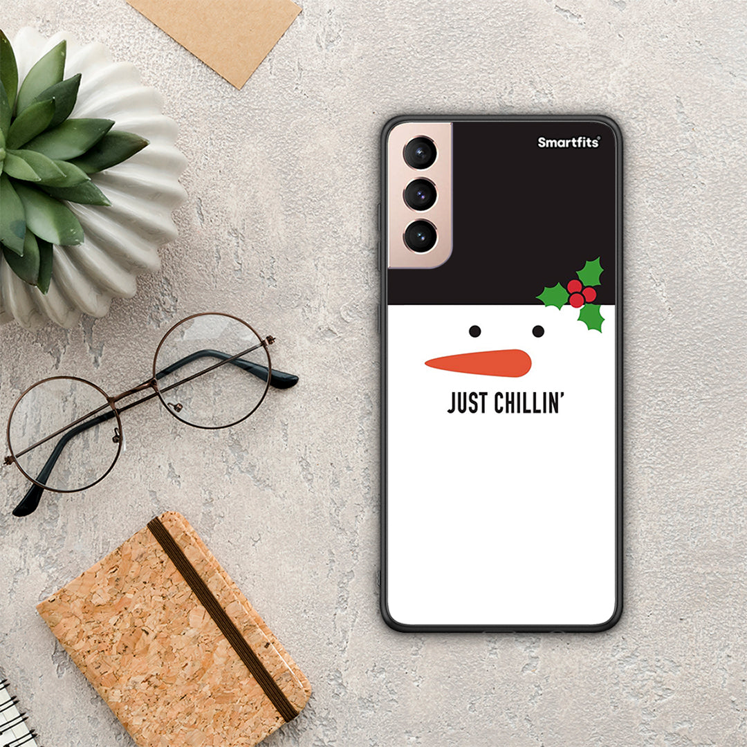 Christmas Chillin - Samsung Galaxy S21+ θήκη
