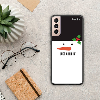 Christmas Chillin - Samsung Galaxy S21+ θήκη