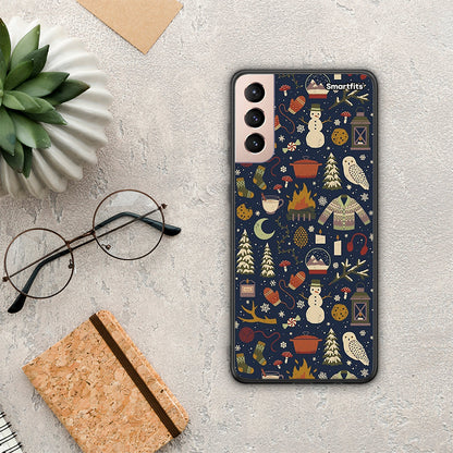 Christmas Elements - Samsung Galaxy S21+ θήκη